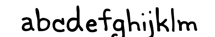 Fluorine Lite Font LOWERCASE
