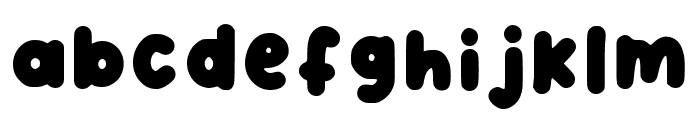 Fluttershy Regular Font LOWERCASE