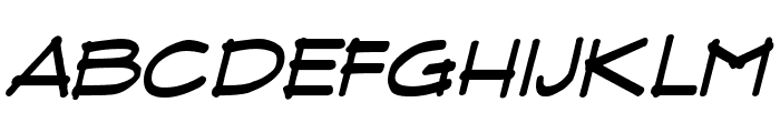 Flux Architect Italic Font UPPERCASE
