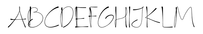 FlyHighDemo Font UPPERCASE