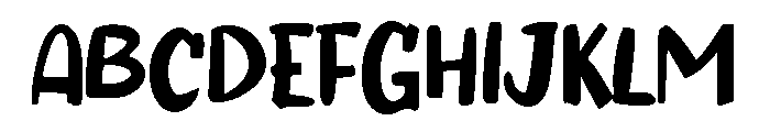 Flying Bird1 Font UPPERCASE