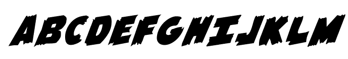 Flying Leatherneck Rotalic Font UPPERCASE