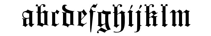 FlyingHollander Font LOWERCASE