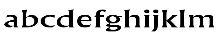 Flair Extended Normal Font LOWERCASE