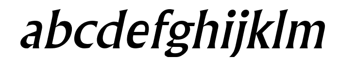 Flair Italic Font LOWERCASE