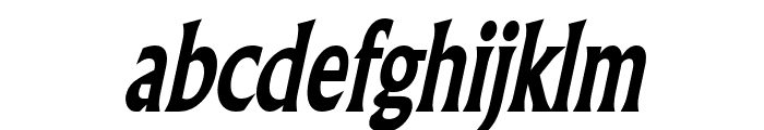 Flair Thin Bold Italic Font LOWERCASE