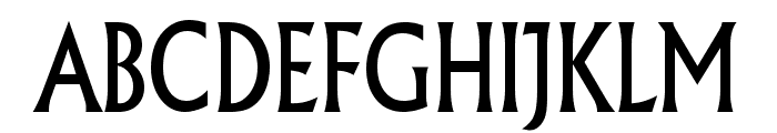 Flair Thin Normal Font UPPERCASE