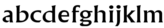 Flair Wide Normal Font LOWERCASE