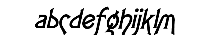 Fletch BoldItalic Font LOWERCASE