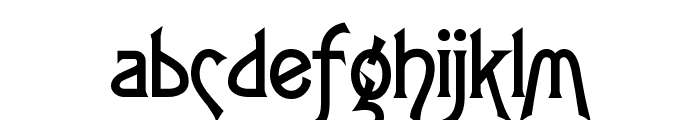 Fletch Bold Font LOWERCASE