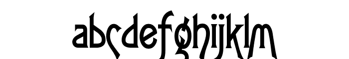 Fletch Condensed Bold Font LOWERCASE