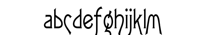 Fletch Condensed Normal Font LOWERCASE