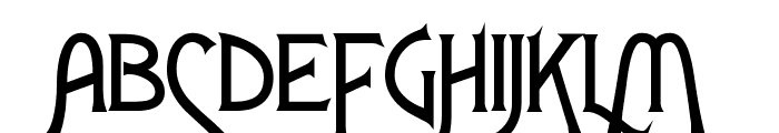 Fletch Extended Bold Font UPPERCASE