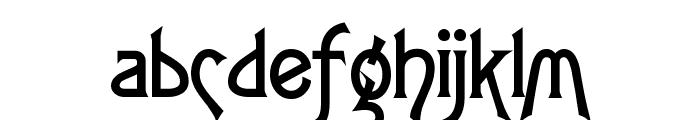 Fletch Extended Bold Font LOWERCASE