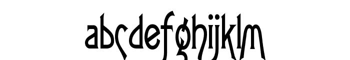Fletch Thin Bold Font LOWERCASE