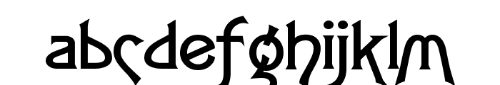 Fletch Wide Bold Font LOWERCASE