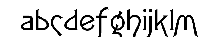 Fletch Wide Normal Font LOWERCASE