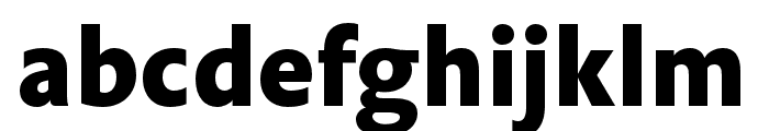 Flex ExtraBold Font LOWERCASE