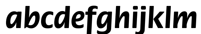 FloraStd-Bold Font LOWERCASE