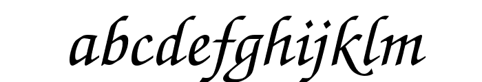 FlorenceScript-Regular Font LOWERCASE