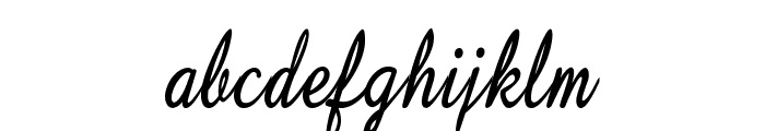 Flourian-CondensedBold Font LOWERCASE