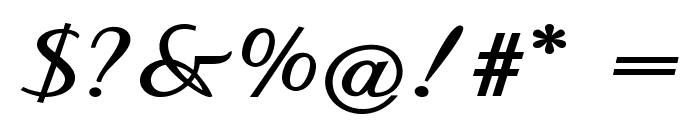 Flourian-ExpandedBold Font OTHER CHARS