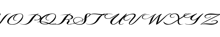 Flourian-ExtraexpandedRegular Font UPPERCASE