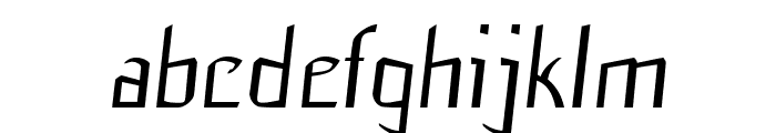 Flub-Bold Font LOWERCASE