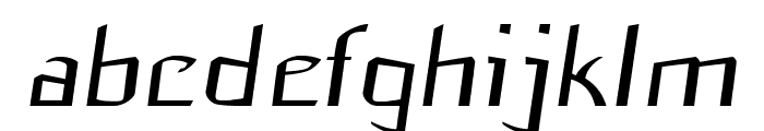 Flub-ExpandedBold Font LOWERCASE