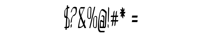 Flub-ExtracondensedBold Font OTHER CHARS