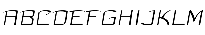 Flub-ExtraexpandedRegular Font UPPERCASE