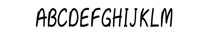 Fluria-CondensedBold Font UPPERCASE