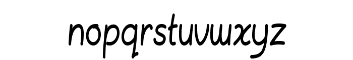 Fluria-CondensedBold Font LOWERCASE