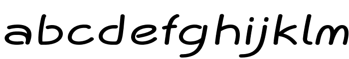 Flurian-ExpandedRegular Font LOWERCASE