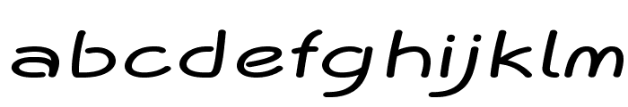 Flurian-ExtraexpandedRegular Font LOWERCASE