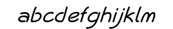 Flurian-Italic Font LOWERCASE