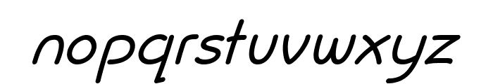 Flurian-Italic Font LOWERCASE