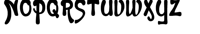 Flapper Condensed Font UPPERCASE