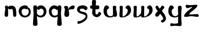 Flapper Regular Font LOWERCASE