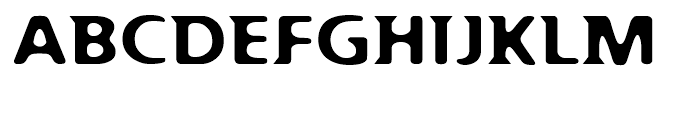 Flexure Regular Font UPPERCASE