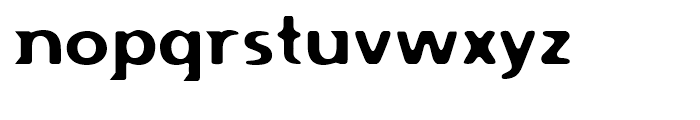 Flexure Regular Font LOWERCASE