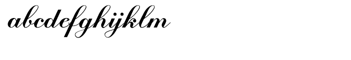 Floral Script Regular Font LOWERCASE