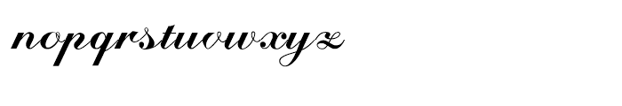 Floral Script Regular Font LOWERCASE