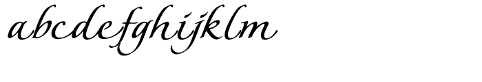 Florens FlourishedLP Font LOWERCASE