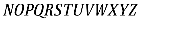 Floris Text 15 Italic Font UPPERCASE
