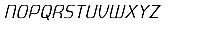 Fluctuation Light Italic Font UPPERCASE