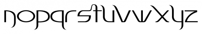 Flax JY Regular Font LOWERCASE