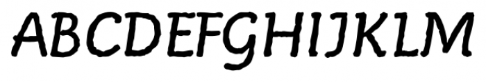 Flax Regular Font UPPERCASE