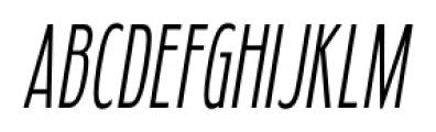 Fledgling Light Italic Font UPPERCASE