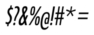 Fledgling Semi Bold Italic Font OTHER CHARS